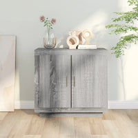 Thumbnail for Sideboard Grau Sonoma 80x40x75 cm Holzwerkstoff
