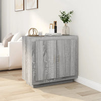 Thumbnail for Sideboard Grau Sonoma 80x40x75 cm Holzwerkstoff