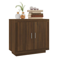 Thumbnail for Sideboard Braun Eichen-Optik 80x40x75 cm Holzwerkstoff