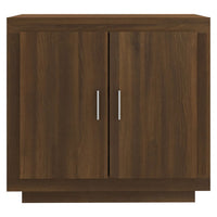 Thumbnail for Sideboard Braun Eichen-Optik 80x40x75 cm Holzwerkstoff