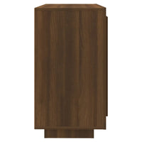 Thumbnail for Sideboard Braun Eichen-Optik 80x40x75 cm Holzwerkstoff