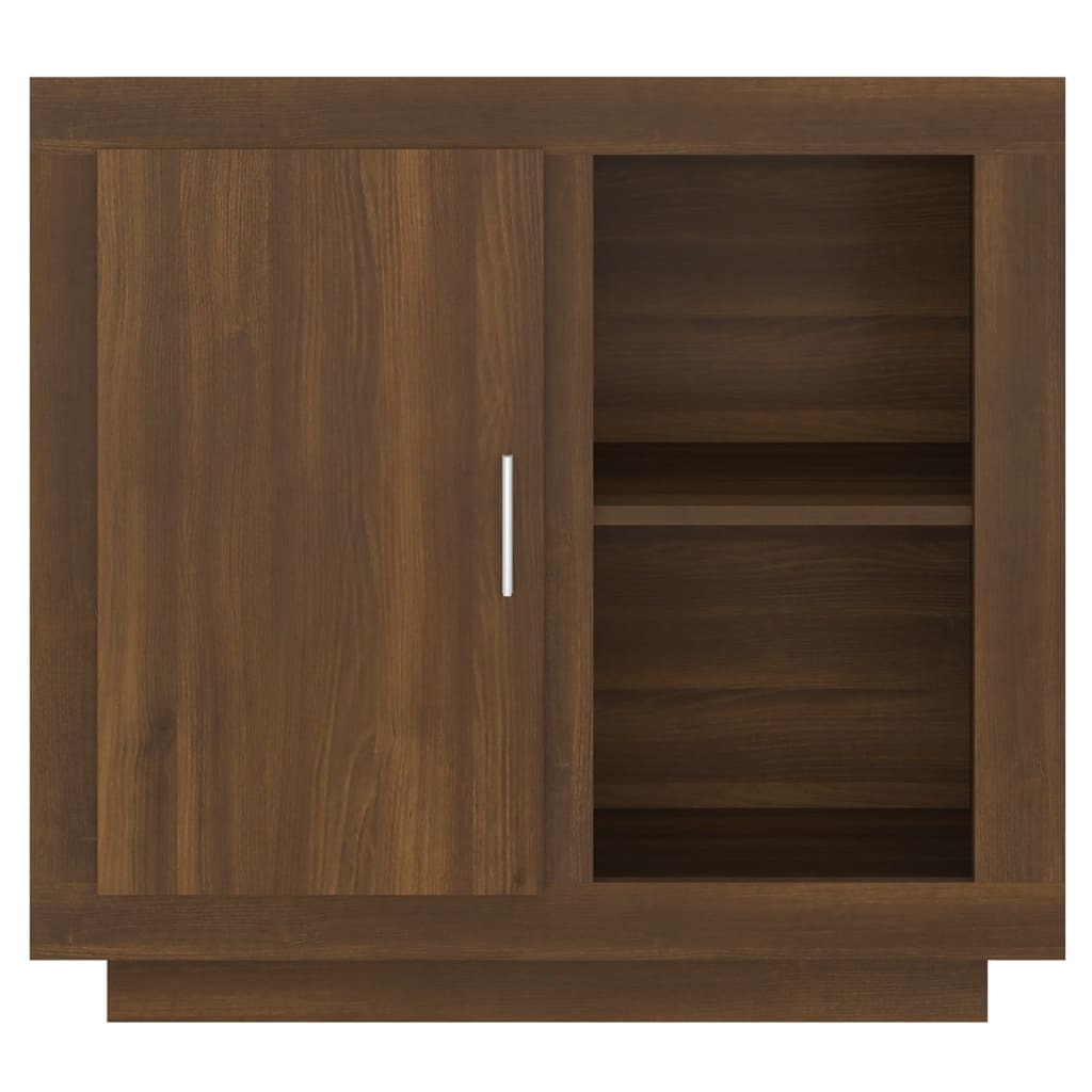 Sideboard Braun Eichen-Optik 80x40x75 cm