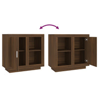 Thumbnail for Sideboard Braun Eichen-Optik 80x40x75 cm