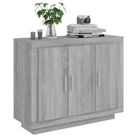 Thumbnail for Sideboard Grau Sonoma 92x35x75 cm Holzwerkstoff