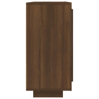 Thumbnail for Sideboard Braun Eichen-Optik 92x35x75 cm Holzwerkstoff