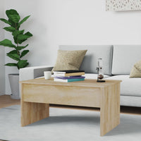 Thumbnail for Couchtisch Sonoma-Eiche 80x50,5x41,5 cm Holzwerkstoff