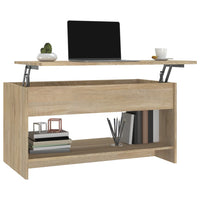 Thumbnail for Couchtisch Sonoma-Eiche 102x50x52,5 cm Holzwerkstoff