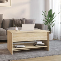 Thumbnail for Couchtisch Sonoma-Eiche 80x50x40 cm Holzwerkstoff