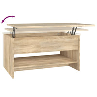 Thumbnail for Couchtisch Sonoma-Eiche 80x50x40 cm Holzwerkstoff