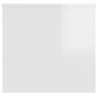 Thumbnail for Couchtisch Hochglanz-Weiß 102x55,5x52,5 cm Holzwerkstoff