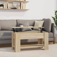 Thumbnail for Couchtisch Sonoma-Eiche 101x49x52 cm Holzwerkstoff