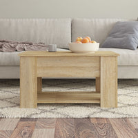 Thumbnail for Couchtisch Sonoma-Eiche 79x49x41 cm Holzwerkstoff