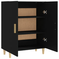 Thumbnail for Sideboard Schwarz 70x34x90 cm Holzwerkstoff