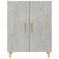 Thumbnail for Sideboard Betongrau 70x34x90 cm Holzwerkstoff