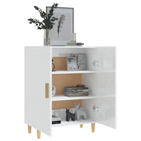 Thumbnail for Sideboard Hochglanz-Weiß 70x34x90 cm Holzwerkstoff