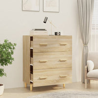 Thumbnail for Sideboard Sonoma-Eiche 70x34x90 cm Holzwerkstoff