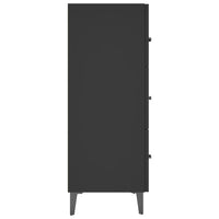 Thumbnail for Sideboard Schwarz 69,5x34x90 cm Holzwerkstoff