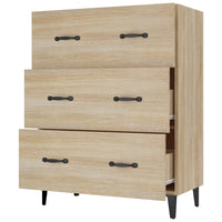 Thumbnail for Sideboard Sonoma-Eiche 69,5x34x90 cm Holzwerkstoff