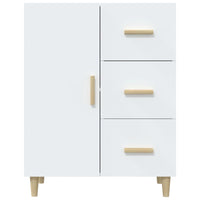 Thumbnail for Sideboard Weiß 69,5x34x90 cm Holzwerkstoff