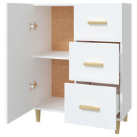 Thumbnail for Sideboard Weiß 69,5x34x90 cm Holzwerkstoff