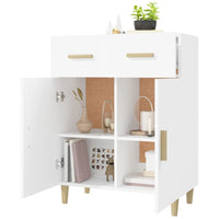 Thumbnail for Sideboard Weiß 69,5x34x89 cm Holzwerkstoff