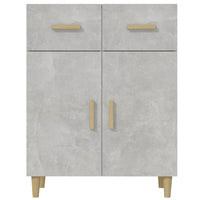 Thumbnail for Sideboard Betongrau 69,5x34x89 cm Holzwerkstoff