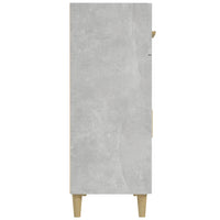 Thumbnail for Sideboard Betongrau 69,5x34x89 cm Holzwerkstoff