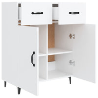 Thumbnail for Sideboard Weiß 69,5x34x90 cm Holzwerkstoff