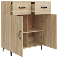 Thumbnail for Sideboard Sonoma-Eiche 69,5x34x90 cm Holzwerkstoff