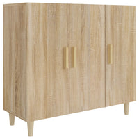 Thumbnail for Sideboard Sonoma-Eiche 90x34x80 cm Holzwerkstoff