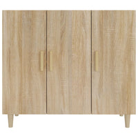 Thumbnail for Sideboard Sonoma-Eiche 90x34x80 cm Holzwerkstoff