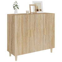 Thumbnail for Sideboard Sonoma-Eiche 90x34x80 cm Holzwerkstoff