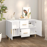 Thumbnail for Sideboard Weiß 100x36x60 cm Holzwerkstoff