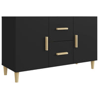 Thumbnail for Sideboard Schwarz 100x36x60 cm Holzwerkstoff
