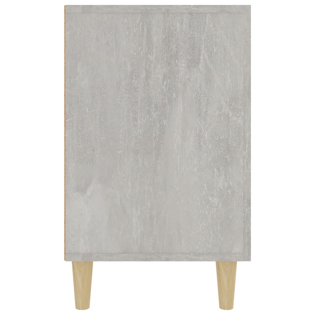 Sideboard Betongrau 100x36x60 cm Holzwerkstoff