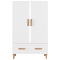 Thumbnail for Highboard Weiß 70x31x115 cm Holzwerkstoff