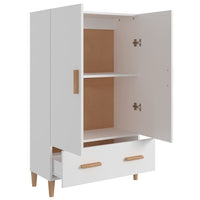 Thumbnail for Highboard Weiß 70x31x115 cm Holzwerkstoff