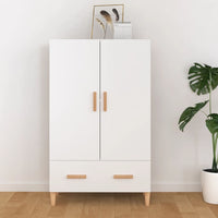 Thumbnail for Highboard Weiß 70x31x115 cm Holzwerkstoff