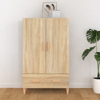 Thumbnail for Highboard Sonoma-Eiche 70x31x115 cm Holzwerkstoff