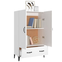 Thumbnail for Highboard Weiß 70x31x115 cm Holzwerkstoff