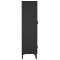 Thumbnail for Highboard Schwarz 70x31x115 cm Holzwerkstoff