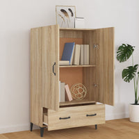 Thumbnail for Highboard Sonoma-Eiche 70x31x115 cm Holzwerkstoff