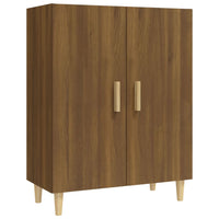 Thumbnail for Sideboard Braun Eichen-Optik 70x34x90 cm Holzwerkstoff