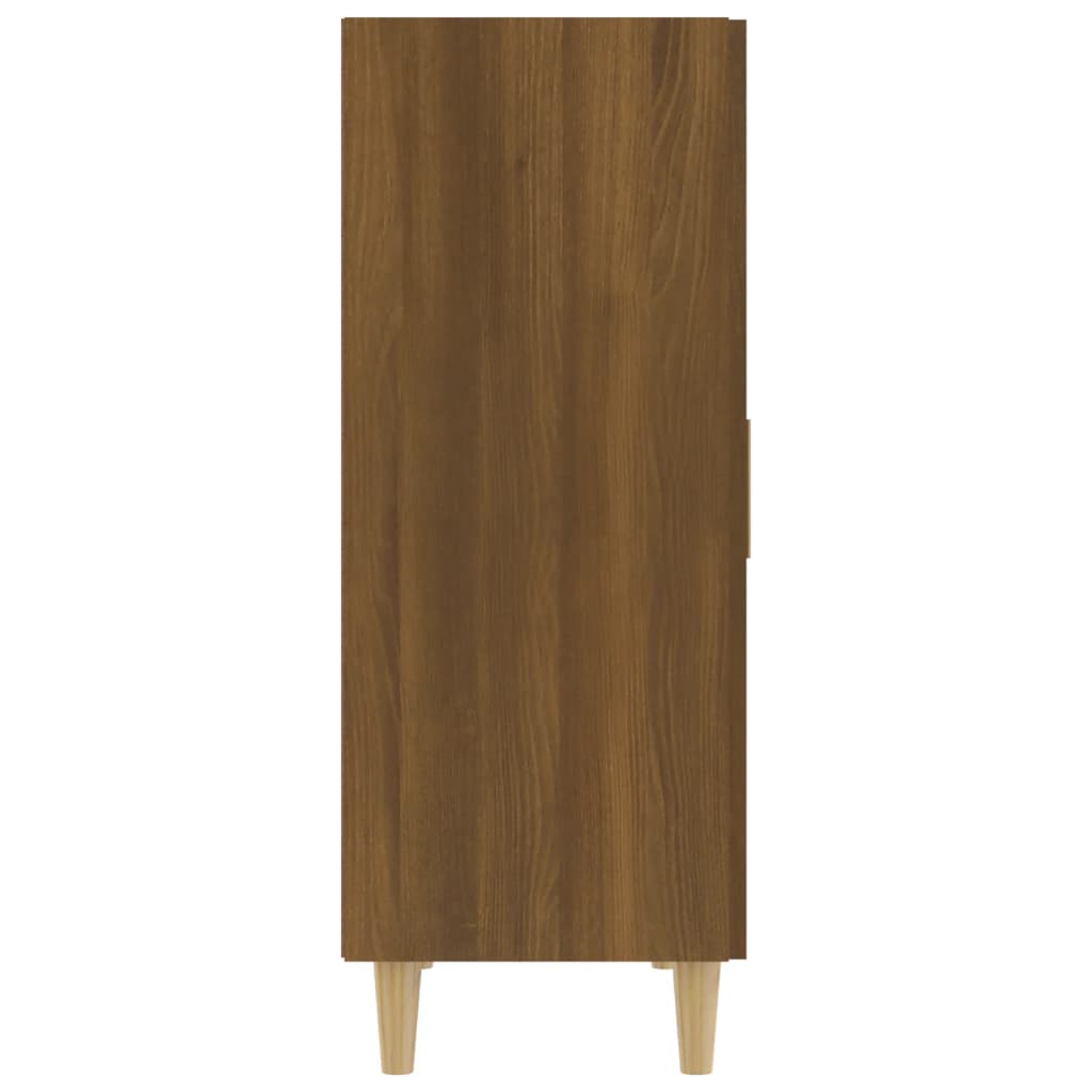 Sideboard Braun Eichen-Optik 70x34x90 cm Holzwerkstoff