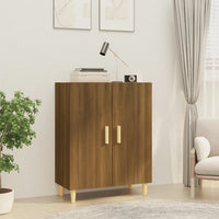 Thumbnail for Sideboard Braun Eichen-Optik 70x34x90 cm Holzwerkstoff