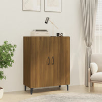 Thumbnail for Sideboard Braun Eichen-Optik 70x34x90 cm Holzwerkstoff