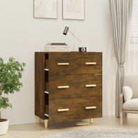 Thumbnail for Sideboard Räuchereiche 70x34x90 cm Holzwerkstoff