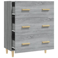 Thumbnail for Sideboard Grau Sonoma 70x34x90 cm Holzwerkstoff