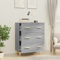 Thumbnail for Sideboard Grau Sonoma 70x34x90 cm Holzwerkstoff