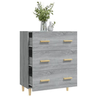 Thumbnail for Sideboard Grau Sonoma 70x34x90 cm Holzwerkstoff